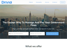 Tablet Screenshot of drivio.com